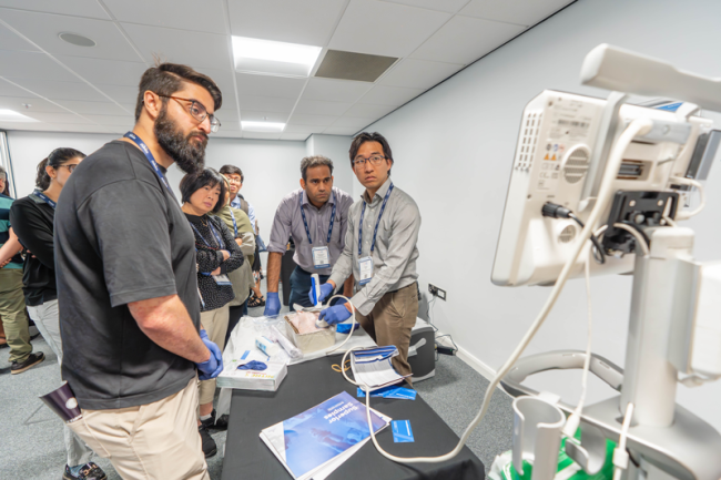 Delegates trial Interventional Nephrology equipment