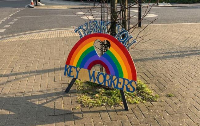 Thank You NHS Sign (COVID)