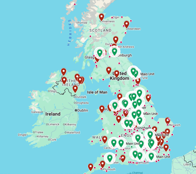 Sustainable Champions map
