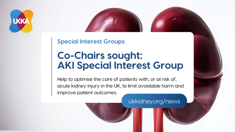 Co-Chairs sought for AKI SIG