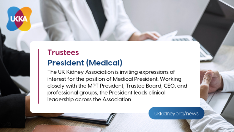 EOIs open for Medical President of the UKKA