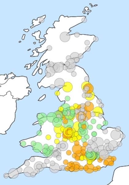 COVID-19 Vaccination Heatmap