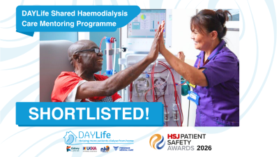 DAYLife Shortlisted for HSJ Award