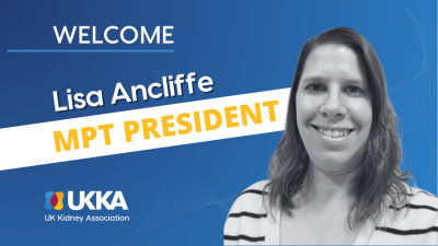 Welcome Lisa Ancliffe our new UKKA MPT President