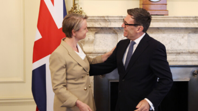 New Health Secretary Yvette Cooper